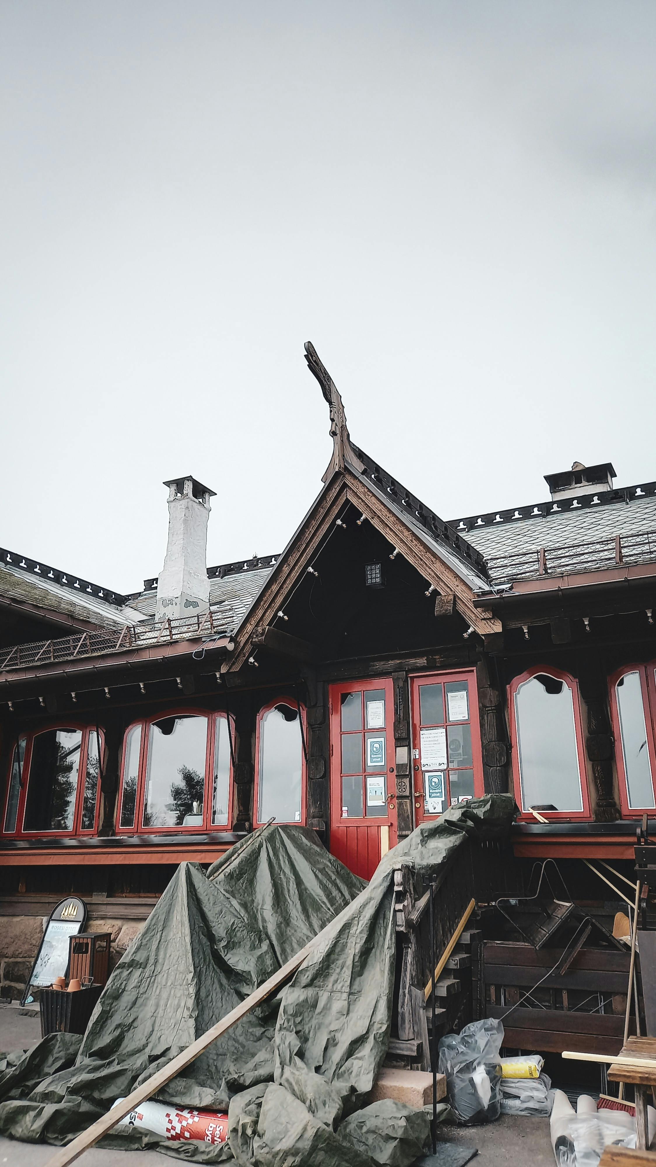 Exterior home improvement project